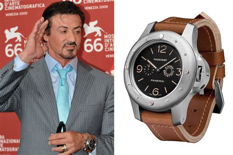 stallone panerai expendables 2|is Stallone wearing Panerai.